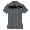 Women's Heavyweight Cotton Pique Polo Thumbnail