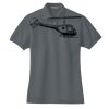 Women's Heavyweight Cotton Pique Polo Thumbnail