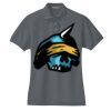 Women's Heavyweight Cotton Pique Polo Thumbnail
