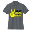 Women's Heavyweight Cotton Pique Polo Thumbnail