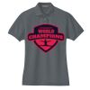 Women's Heavyweight Cotton Pique Polo Thumbnail