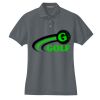 Women's Heavyweight Cotton Pique Polo Thumbnail