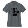Women's Heavyweight Cotton Pique Polo Thumbnail