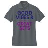 Women's Heavyweight Cotton Pique Polo Thumbnail