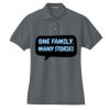 Women's Heavyweight Cotton Pique Polo Thumbnail