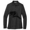 Women's Silk Touch Long Sleeve Polo Thumbnail
