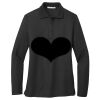 Women's Silk Touch Long Sleeve Polo Thumbnail