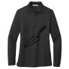 Women's Silk Touch Long Sleeve Polo Thumbnail