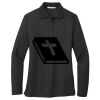 Women's Silk Touch Long Sleeve Polo Thumbnail