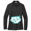Women's Silk Touch Long Sleeve Polo Thumbnail