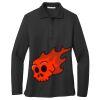 Women's Silk Touch Long Sleeve Polo Thumbnail