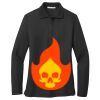 Women's Silk Touch Long Sleeve Polo Thumbnail