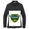 Women's Silk Touch Long Sleeve Polo Thumbnail