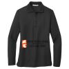 Women's Silk Touch Long Sleeve Polo Thumbnail