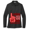 Women's Silk Touch Long Sleeve Polo Thumbnail