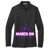 Women's Silk Touch Long Sleeve Polo Thumbnail