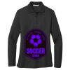 Women's Silk Touch Long Sleeve Polo Thumbnail