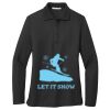 Women's Silk Touch Long Sleeve Polo Thumbnail