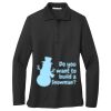 Women's Silk Touch Long Sleeve Polo Thumbnail