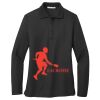 Women's Silk Touch Long Sleeve Polo Thumbnail