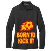 Women's Silk Touch Long Sleeve Polo Thumbnail