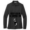 Women's Silk Touch Long Sleeve Polo Thumbnail