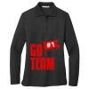 Women's Silk Touch Long Sleeve Polo Thumbnail