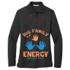 Women's Silk Touch Long Sleeve Polo Thumbnail