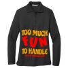 Women's Silk Touch Long Sleeve Polo Thumbnail