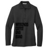 Women's Silk Touch Long Sleeve Polo Thumbnail