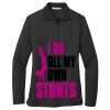 Women's Silk Touch Long Sleeve Polo Thumbnail